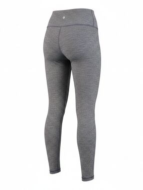 lululemon Heathered Gray High-Rise Leggings